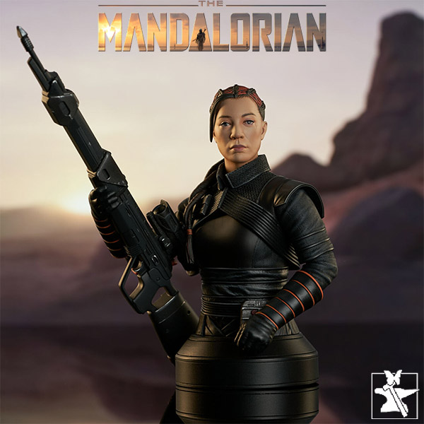Gentle Giant Star Wars The Mandalorian Fennec Shand Bust